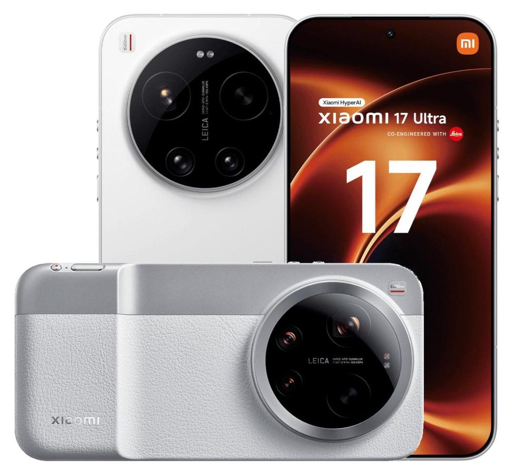Xiaomi 17 Ultra DS 5G 16/512GB White + Kit Photo - Set (Handy + Fotoausrüstung)