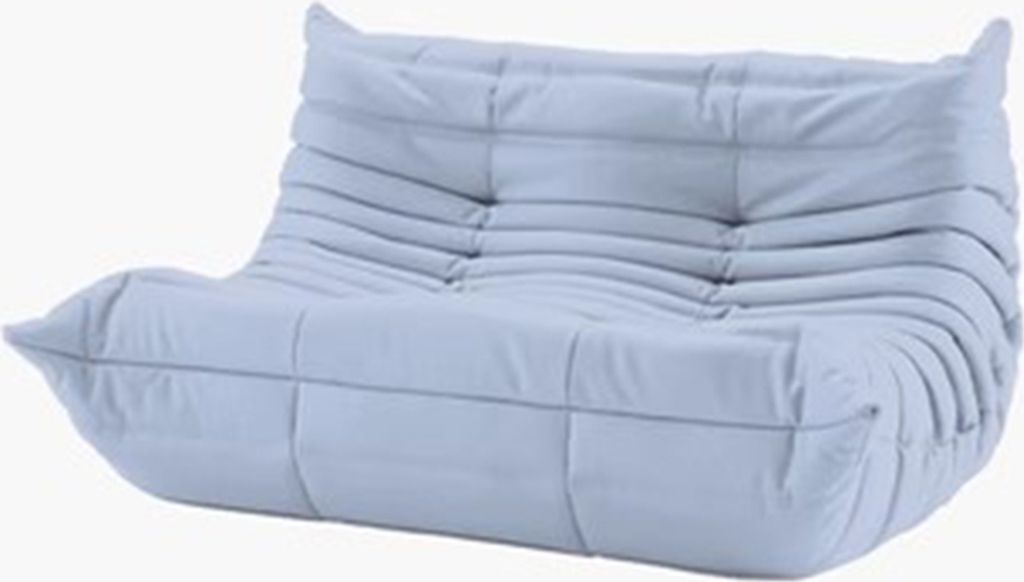 Sofa Liegesofa Couch Sessel sitz Wolke grau 2er Produktbild 