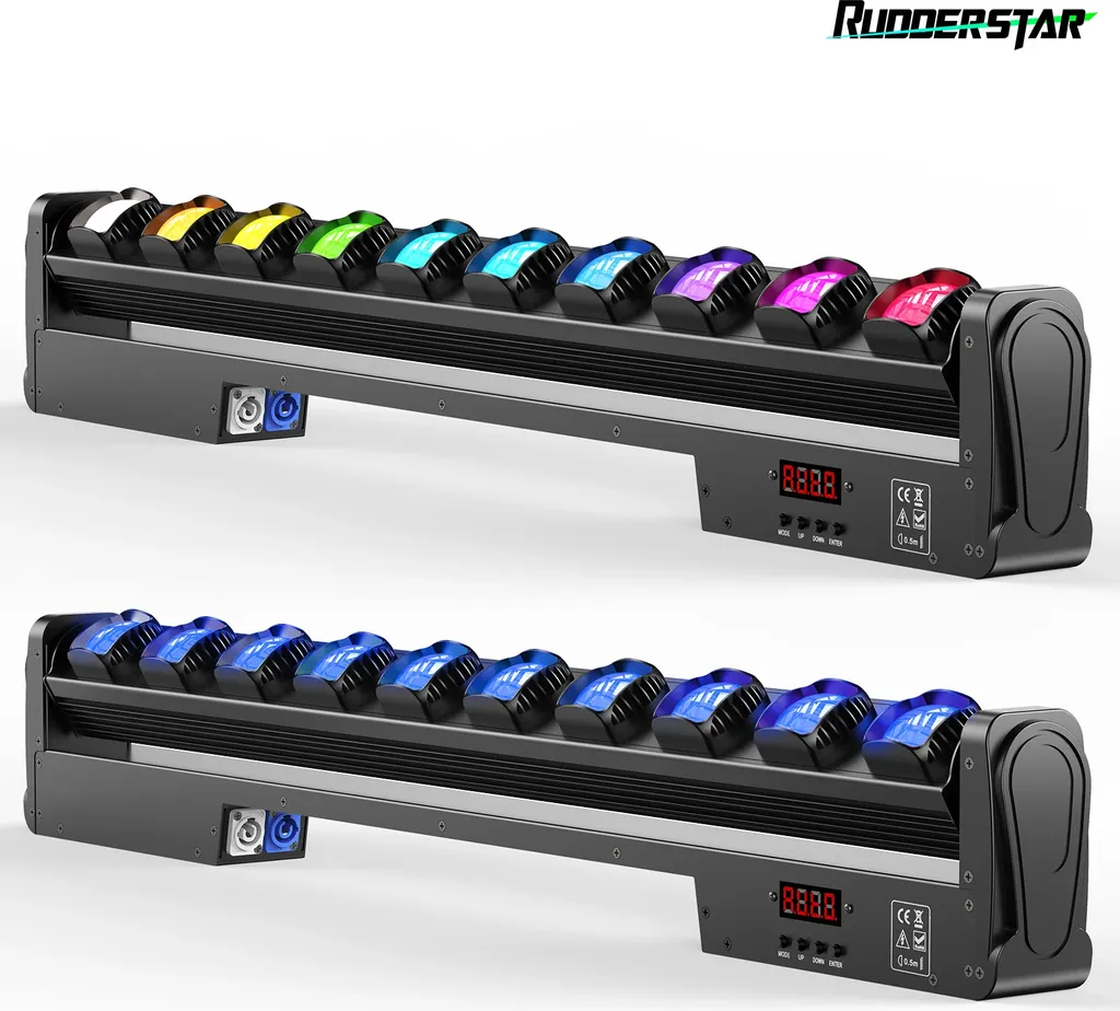 Éclairage de scène 250W anti-scintillement projecteur RGBW polyvalent - 2
