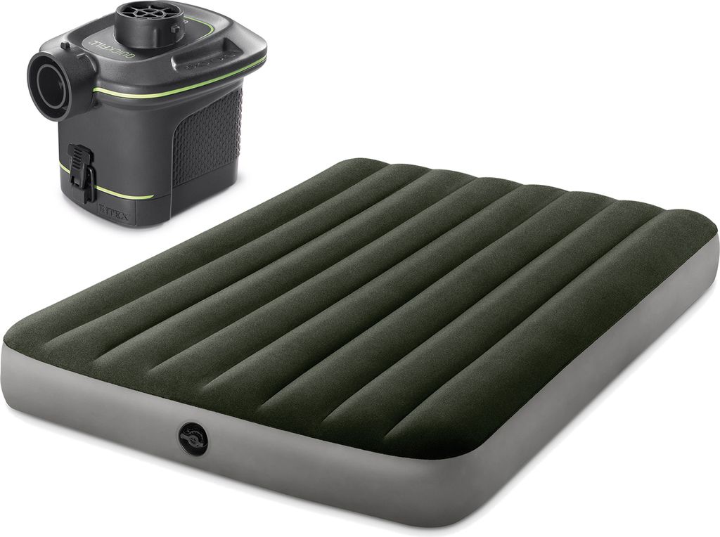 Aufblasbare Matratze 191x137x25 cm mit elektrischer Pumpe Produktbild 