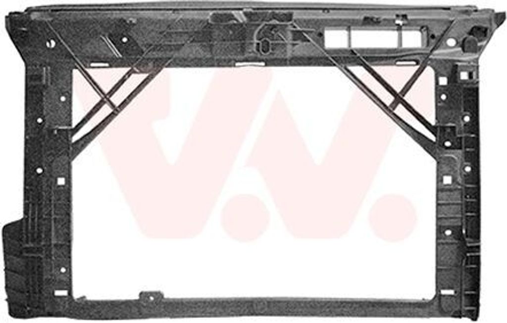 VAN WEZEL 7617668 Support de pare-brise Masque avant pour Image du produit 