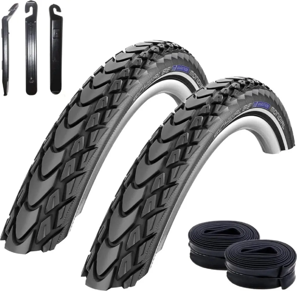 Pneus Schwalbe Marathon Mondial RaceGuard anti-crevaison E-25 37-622