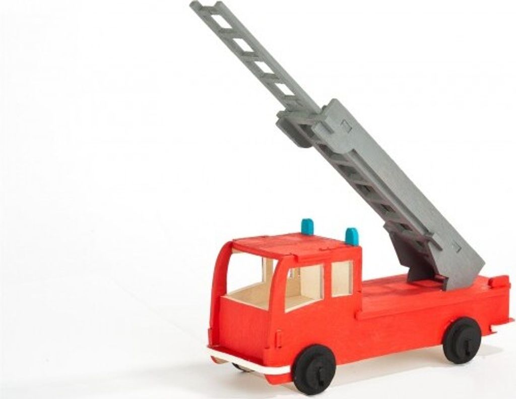 Laubsägevorlage Feuerwehrauto, 1Stück
