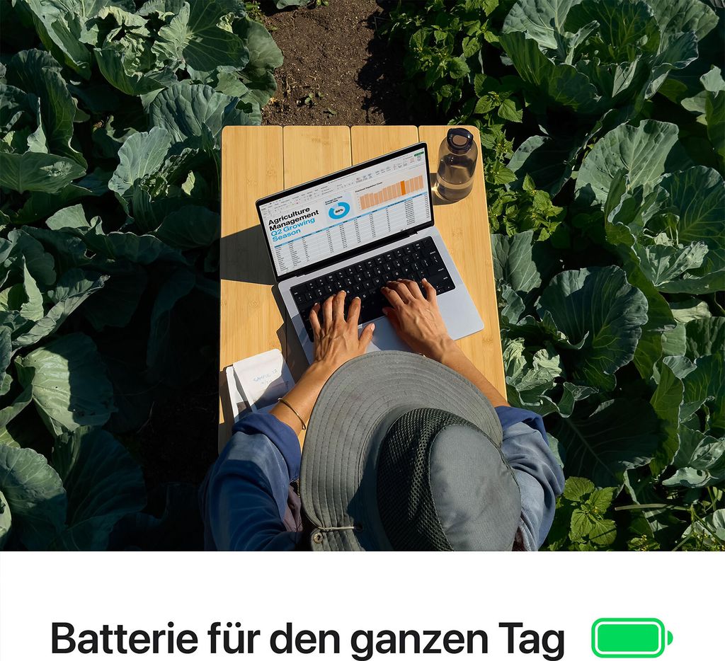 MacBook Pro, Space Schwarz, 14 Zoll, M4, 10-Core-CPU, Produktbild 8