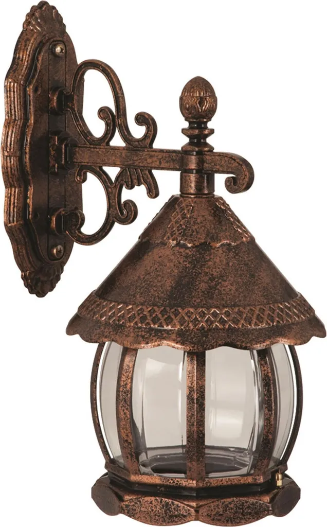 Luminaire Mural Marron en ABS 32x20cm Opviq BAP-BAPAVN Très Robuste