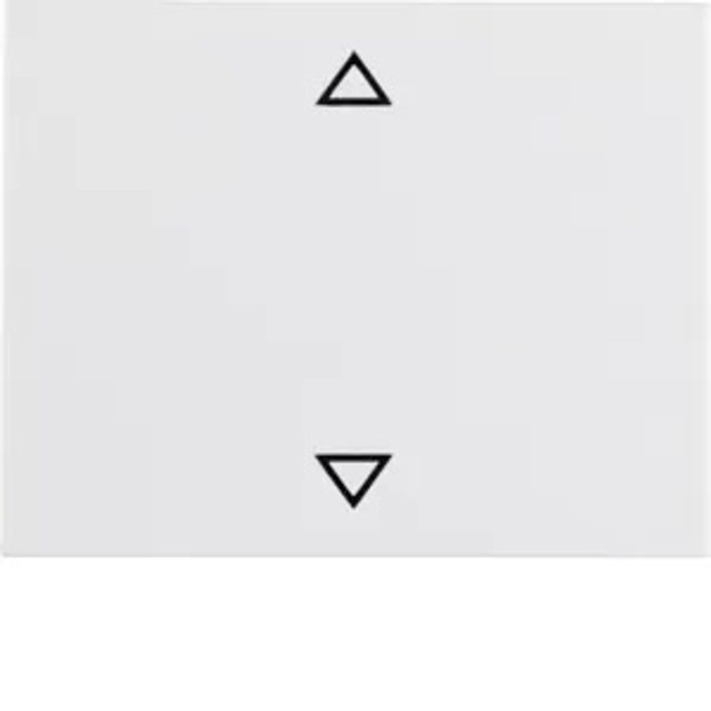 Berker 14057109 Wippe mit Aufdruck Symbol Pfeile polarweiß, glänzend Berker K.1
