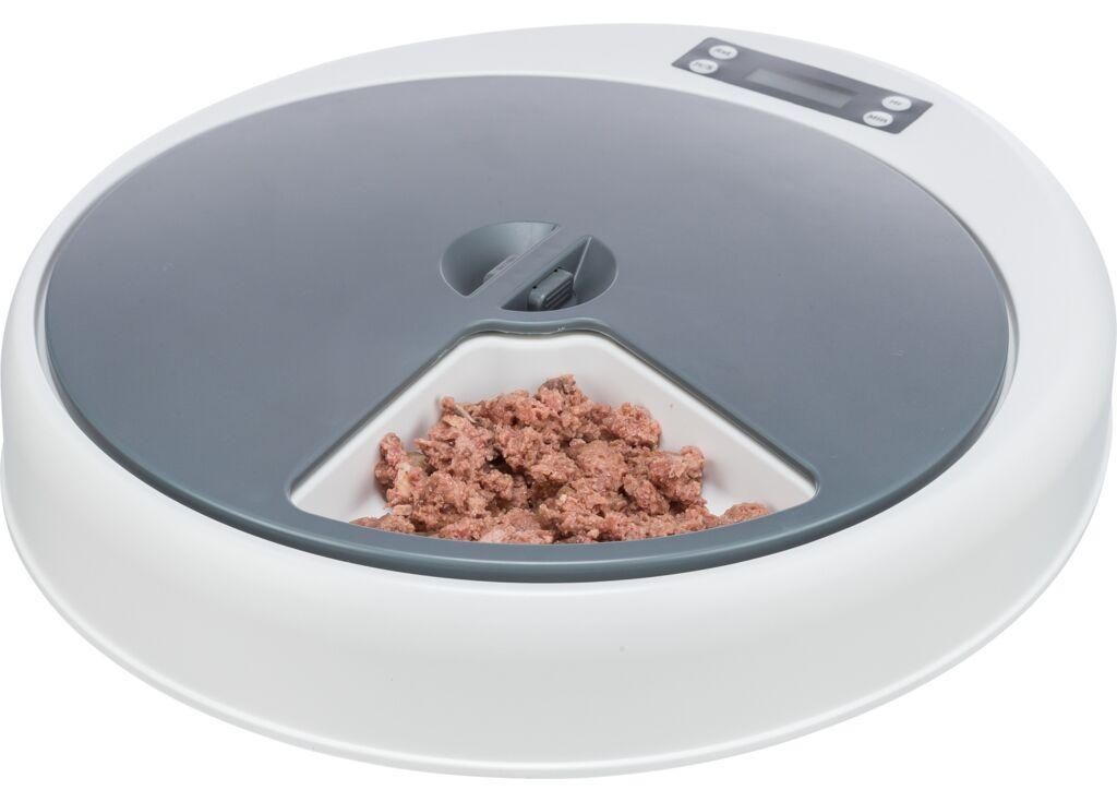 TRIXIE Futterautomat TX4+1 - 5 × 0,25 l/34 × 6 × 39 cm Produktbild 