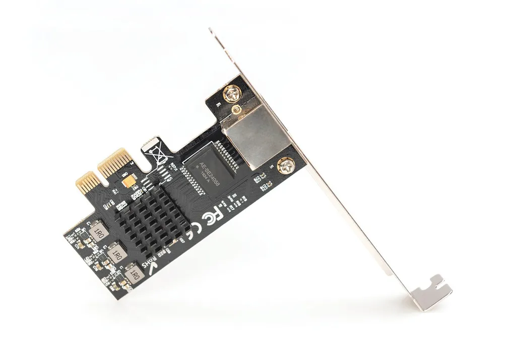 Scheda Rete 2.5 Gigabit Digitus DN-10135 PCIe | Upgrade Performance PC - 8