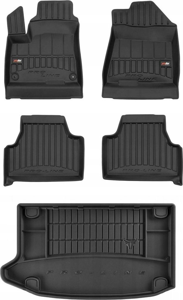 SET 3D Gummimatten Kia E-Soul ab 2019-