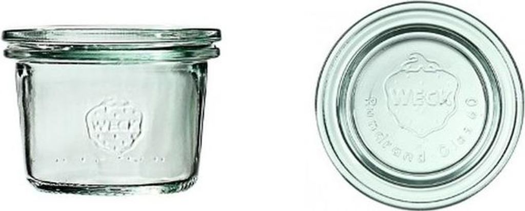 WECK 80- Mini-pots 80ml 080, sans anneaux ni pinces | Pack Image du produit 