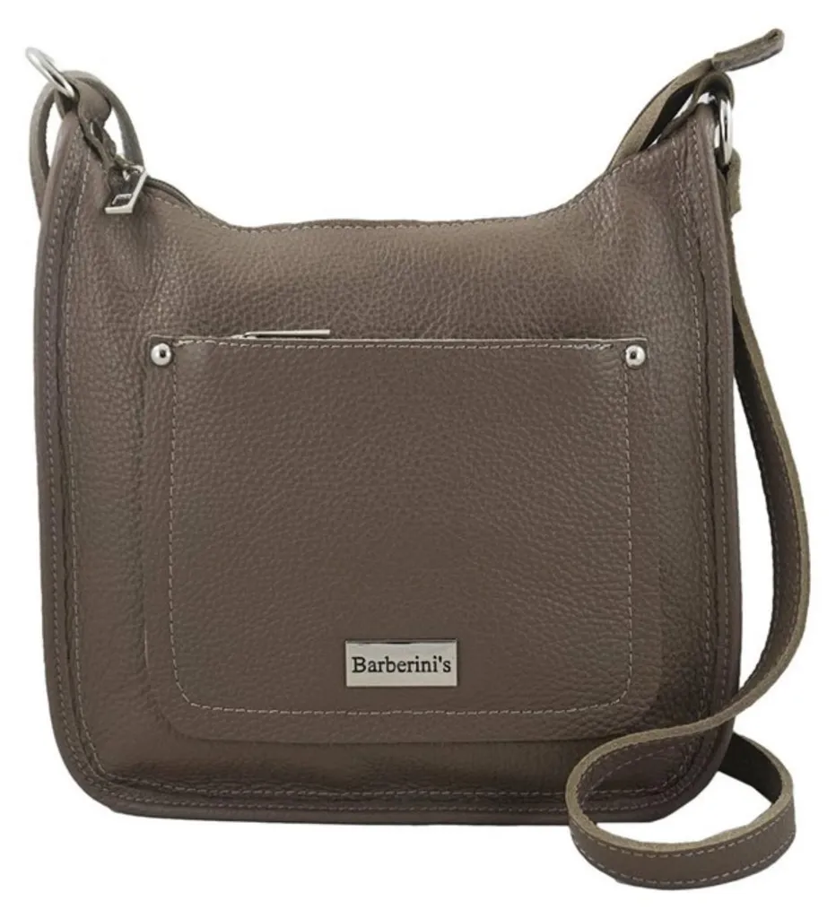 Sac Bandoulière Barberini's 9249 Cuir de Vachette Finition Luxe