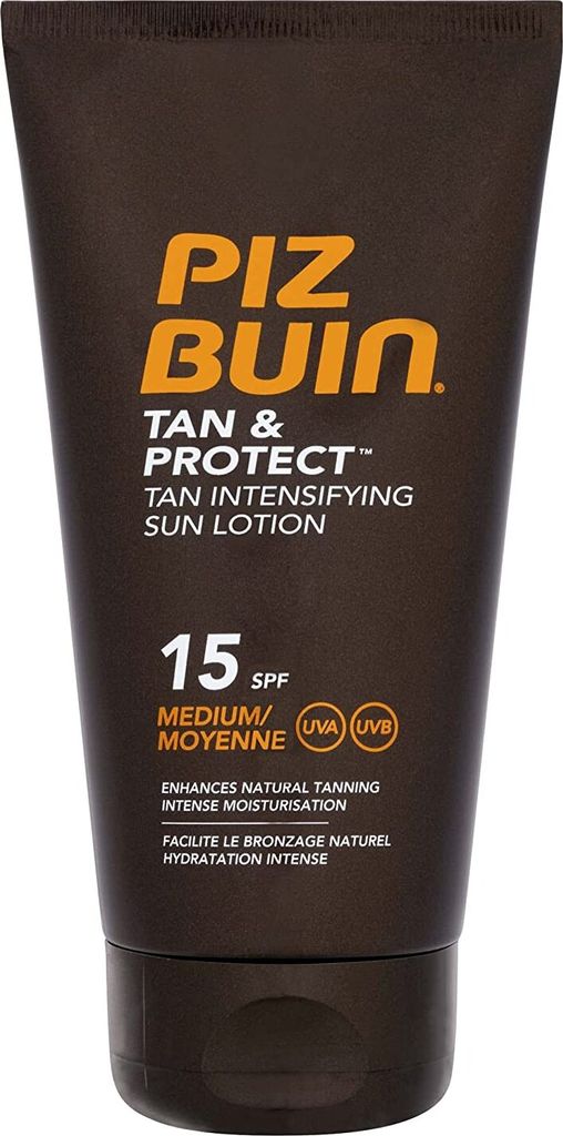 Piz Buin Tan & Protect Tan Intensifying Sun Lotion SPF 15 Image du produit 