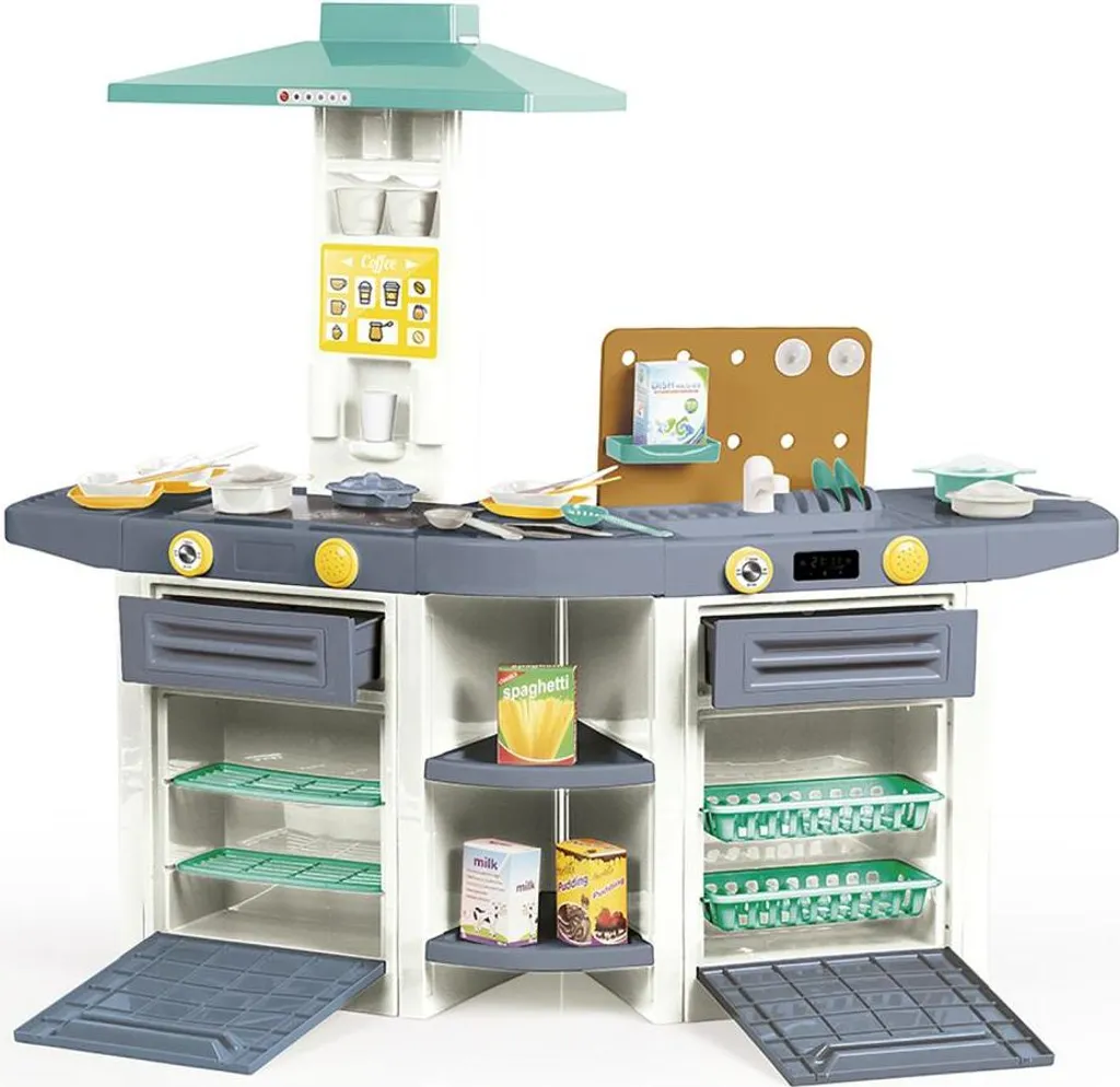 Jeu d'Imitation Cuisine XL Dolu 2607 pour Enfant avec Sons et Dînette