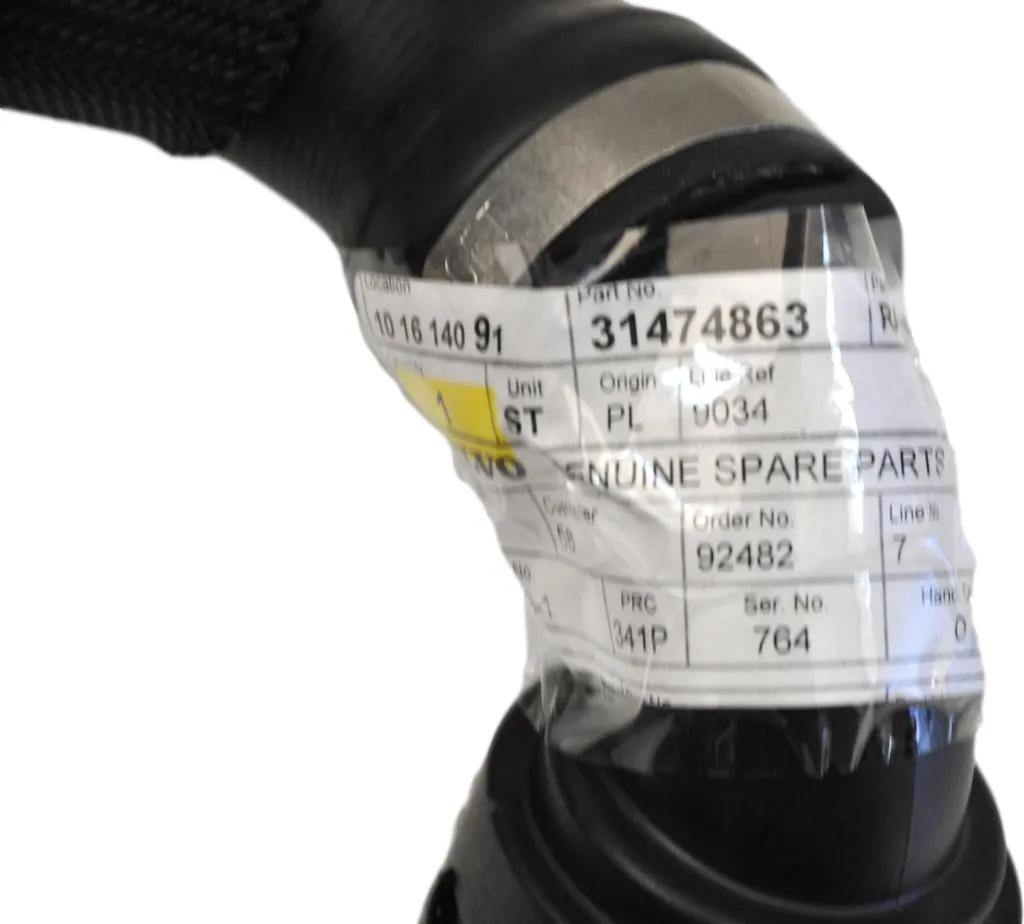 Refroidisseur Eau Supérieur Volvo V60 2.0D - Tuyau Renforcé 31474863