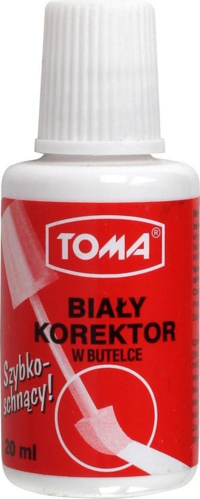 Korektor w płynie 20 ml z gąbką