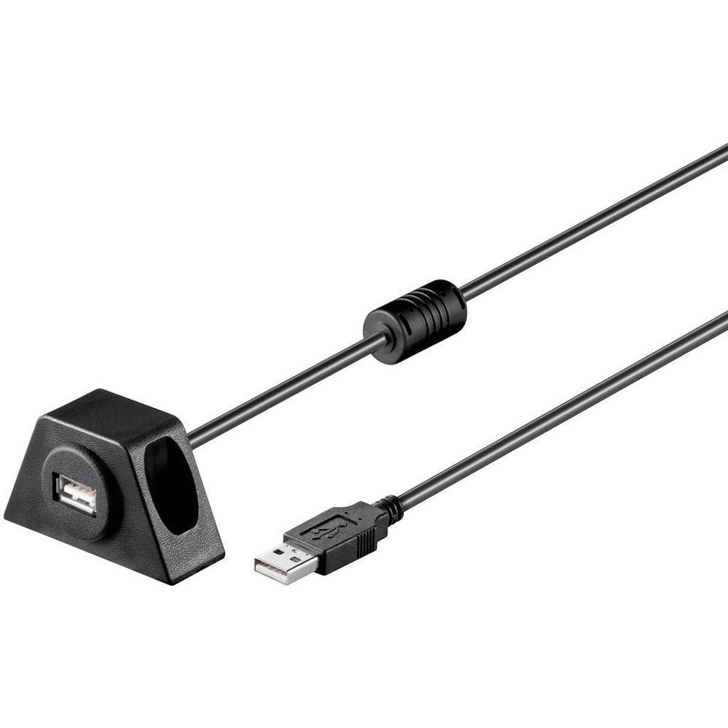 USB 2.0 Hi-Speed Verlängerungskabel zum Einbau, mit Produktbild 