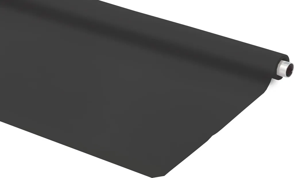 Tenda a rullo di ricambio a semicassonetto per doccia modello nero (180x240 cm) - 7 larghezze a scelta