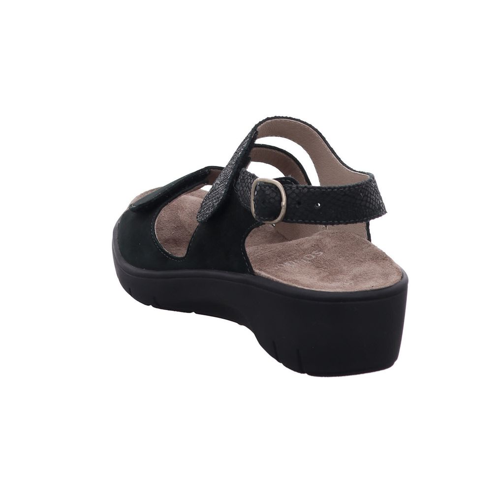 Solidus Komfort Sandalen Gina Damen 31323337393138 Schwarz 41 EU