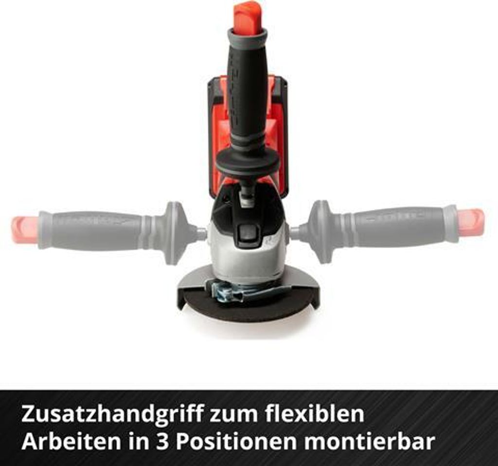 Einhell Power X-Change Akku Winkelschleifer TE-AG 18 Li-Ion Produktbild 8