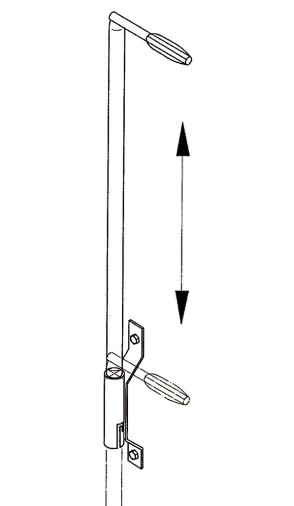 ZARGES Einstiegshilfe 1.600 mm, V4A 47211