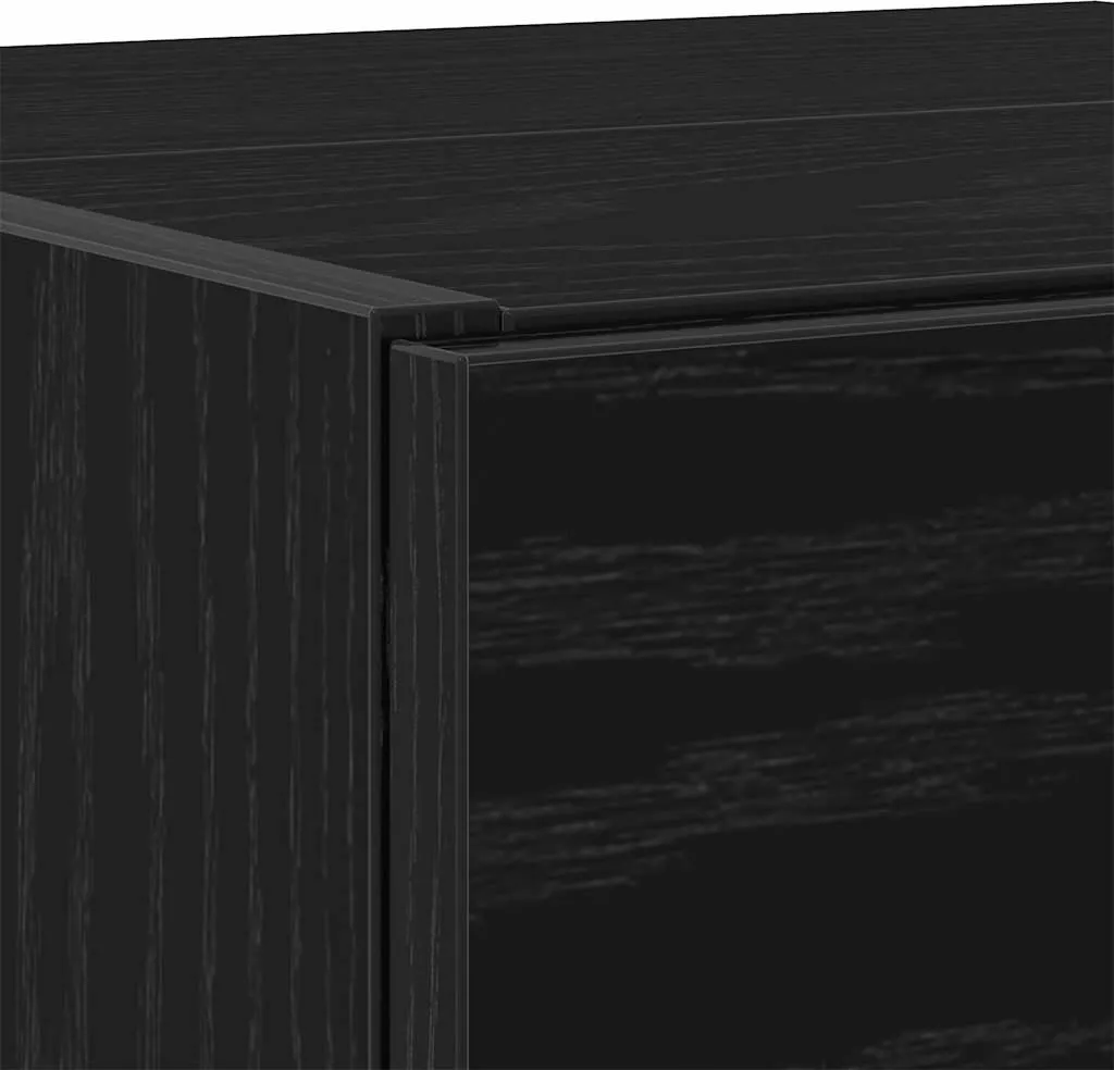 Buffet de salle de bain compact Chêne noir pour optimiser votre espace - 7