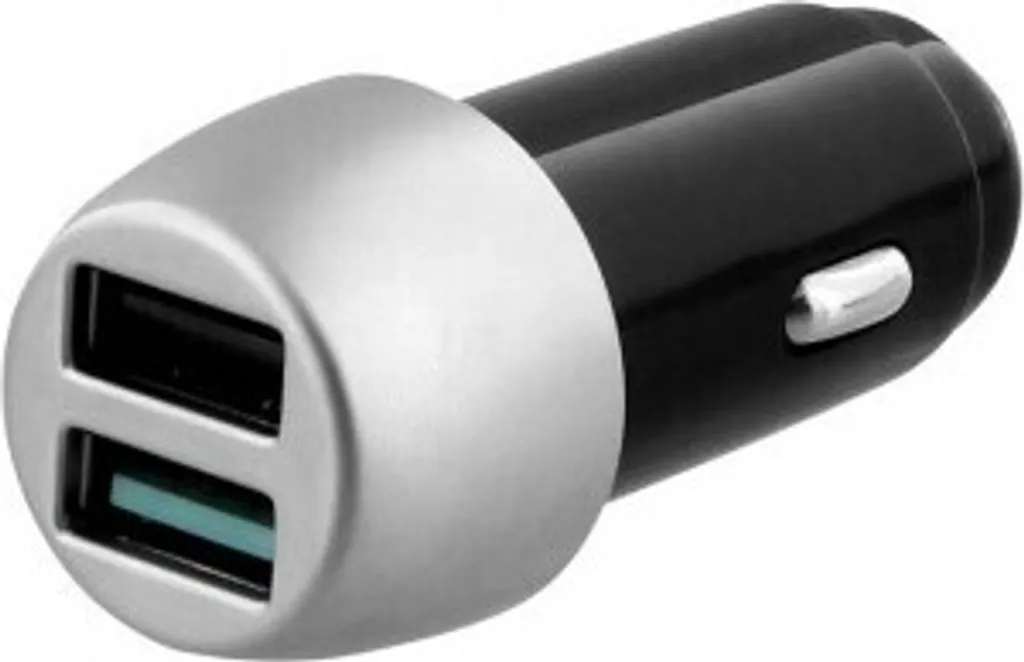 Caricatore Auto Sicuro TnB 8108 - Doppia USB per Tablet e Smartphone