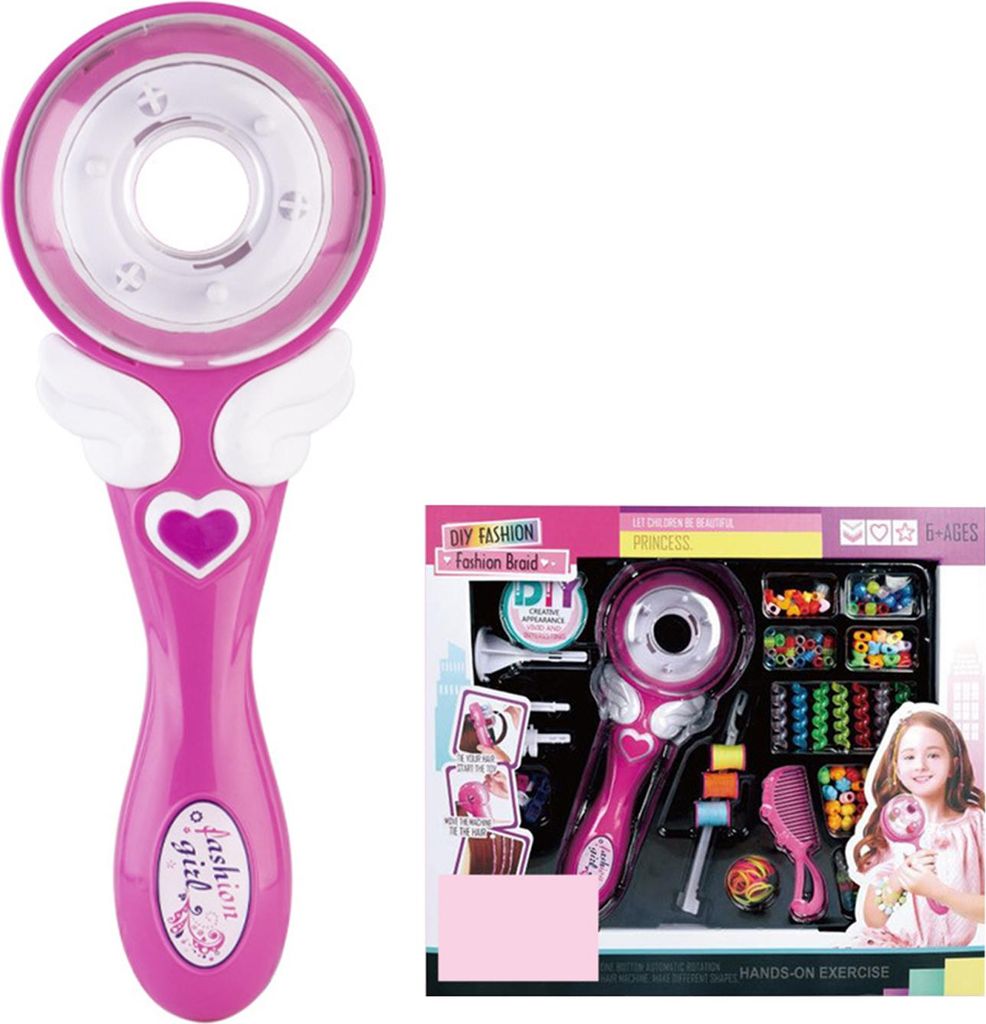 Mädchen verkleiden sich Zubehör Spielzeug Krawatte Haare Flechter Kinder Spielhaus