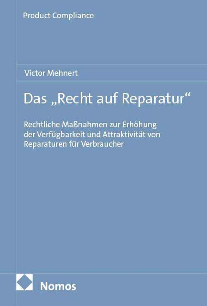 Das Recht auf Reparatur