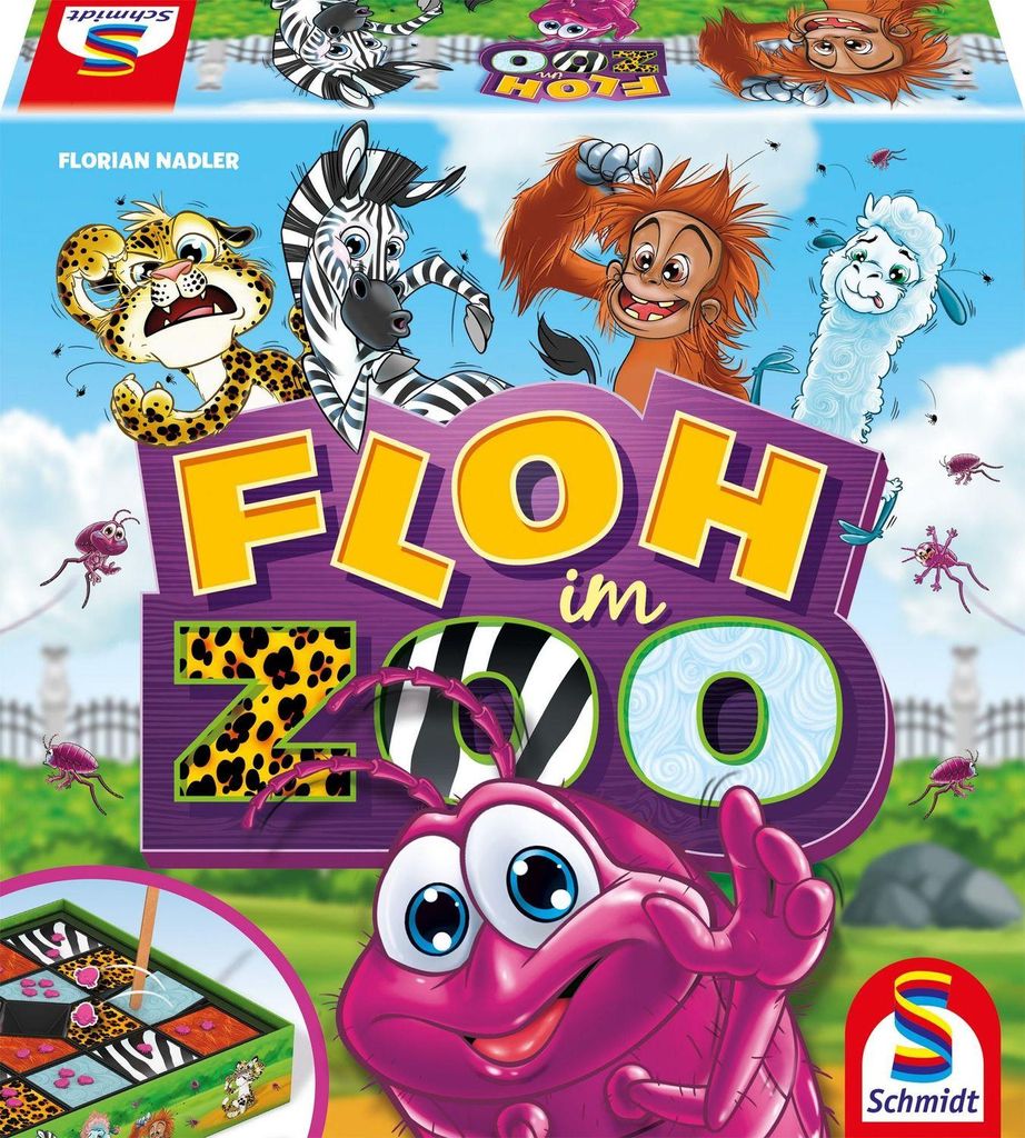 Schmidt Spiele Floh im Zoo, 5 Jahr(e), Mehrfarbig Produktbild 