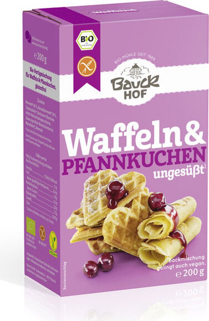 Bauckhof Waffeln & Pfannkuchen glutenfrei(200g)