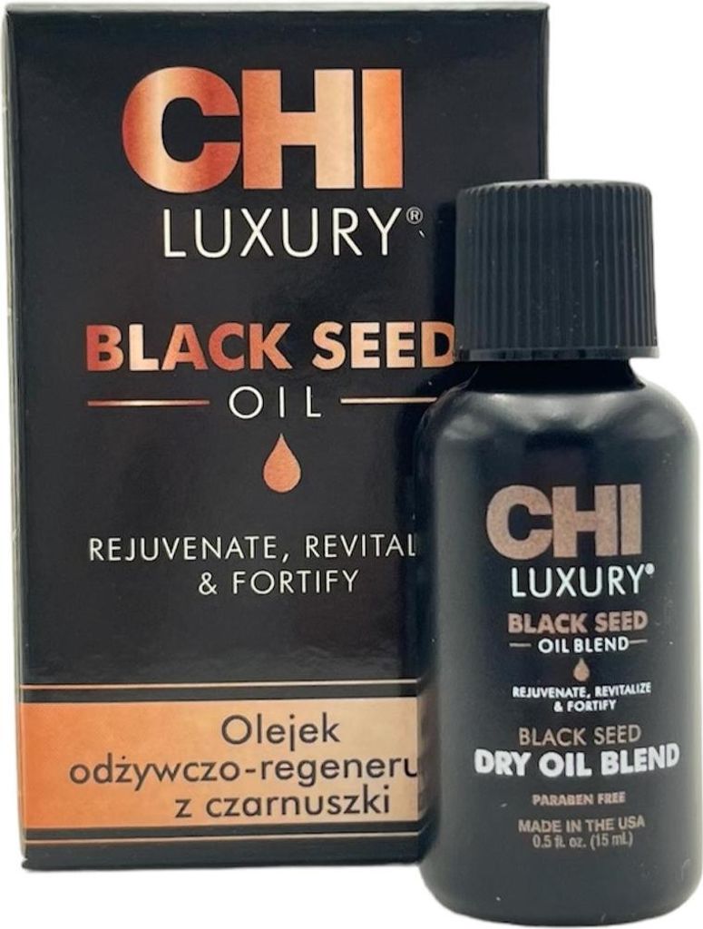 CHI LUXURY Schwarze Johannisbeere nährende und Produktbild 