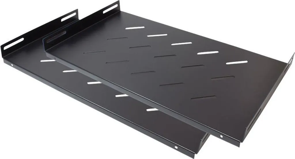 Alcasa GC-N0086 Coppia Mensole Rack 19 pollici 1U Acciaio Nero - Offerta