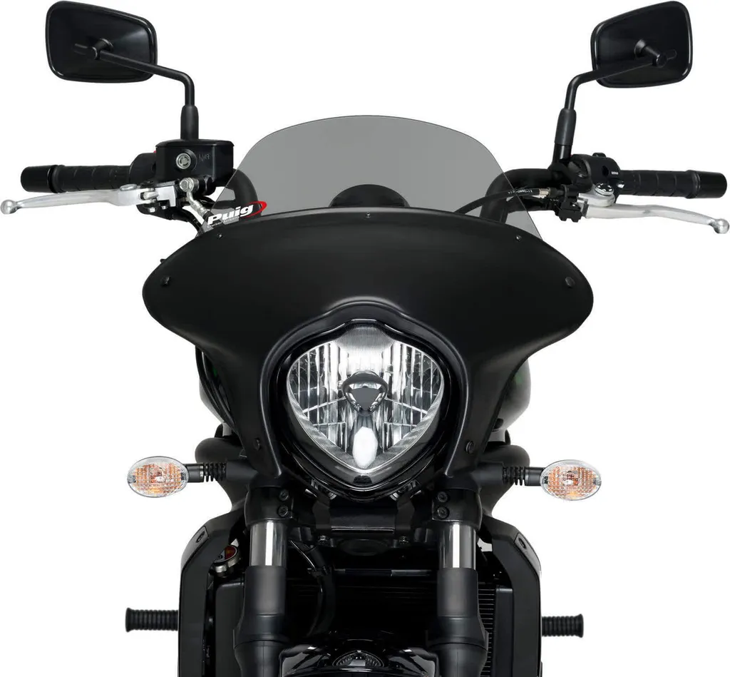 Écran touring Puig Batwing SML fumé 4mm pour Kawasaki Vulcan S