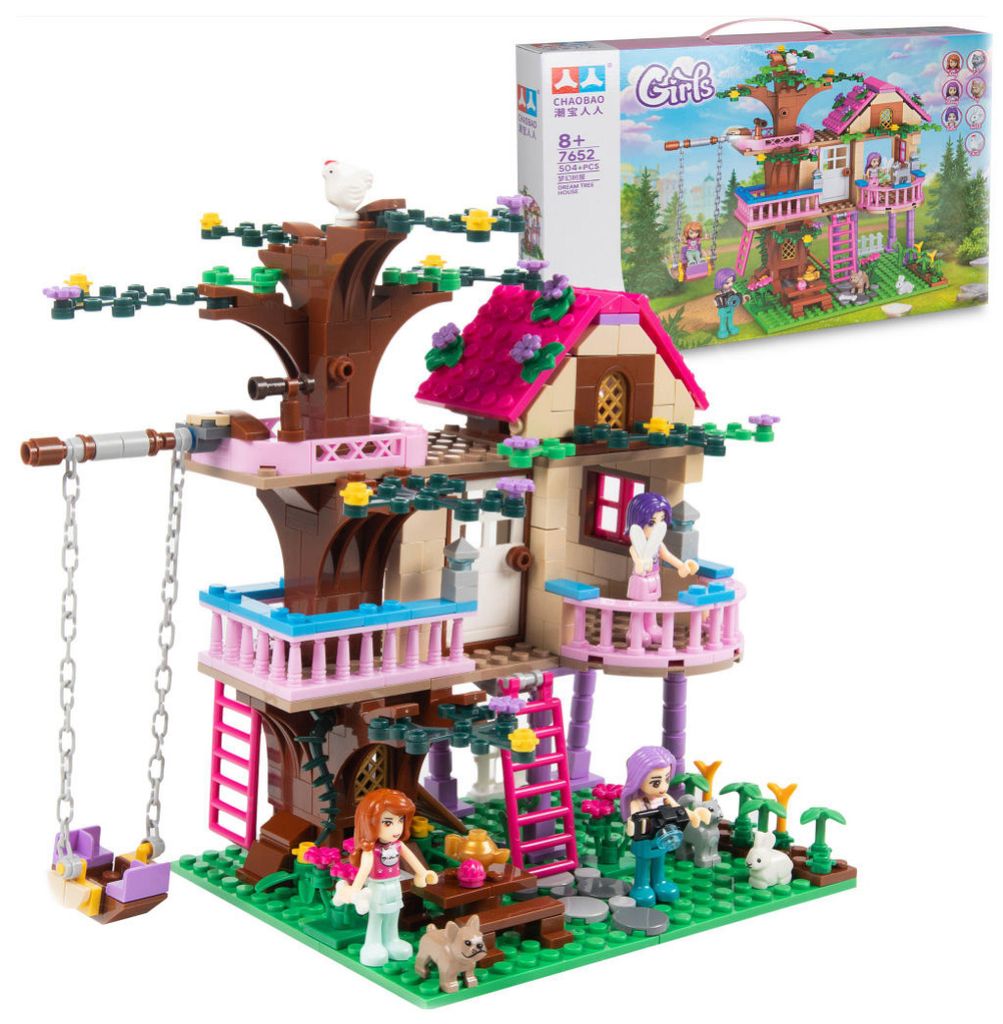 Lebula, ensemble de construction de 504 pièces, maison dans Image du produit 