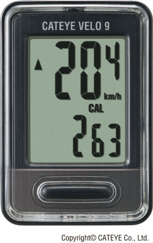 Cat Eye Fahradcomputer Velo 9