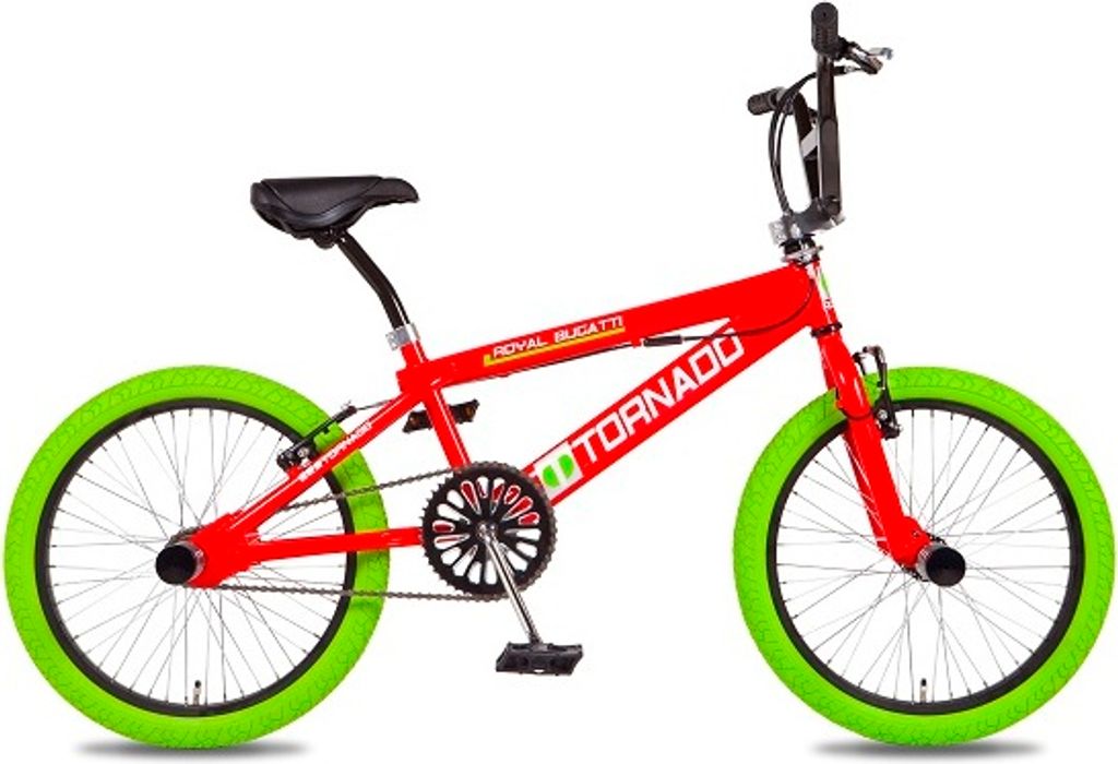 Royal Freestyle BMX 20 - Bugatti - Rosso con pneumatici Immagine del prodotto 