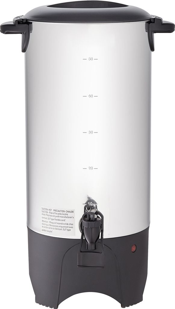 SucceBuy - Caffettiera professionale, 50 tazze, acciaio Immagine del prodotto 