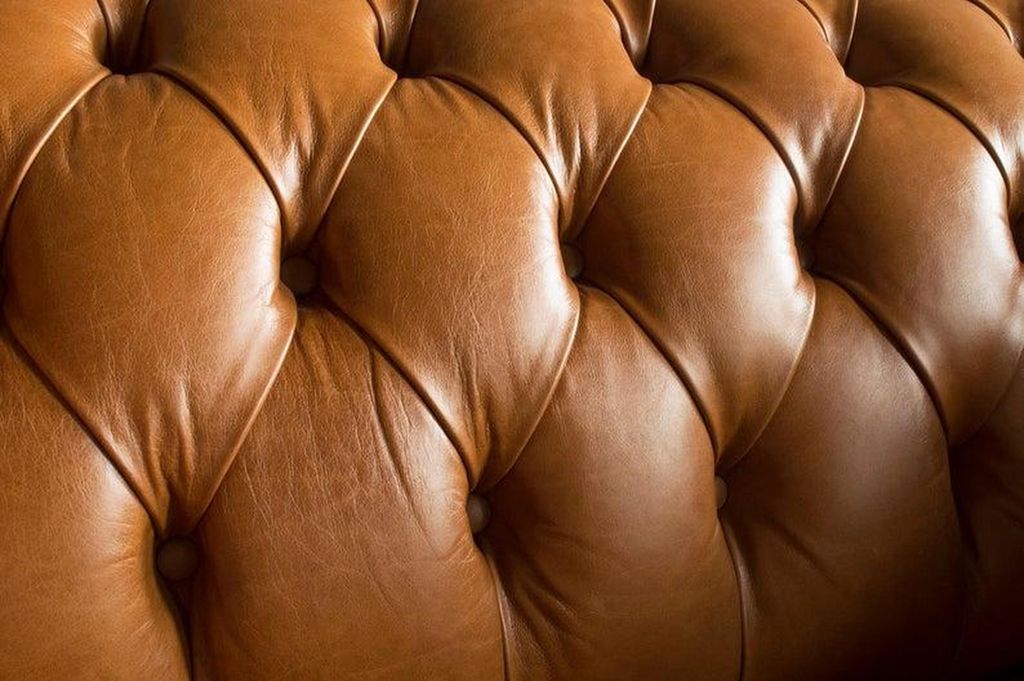 Sessel 1 Sitzer Chesterfield Kunstleder Polster Sofas Design Luxus Couch Sofa