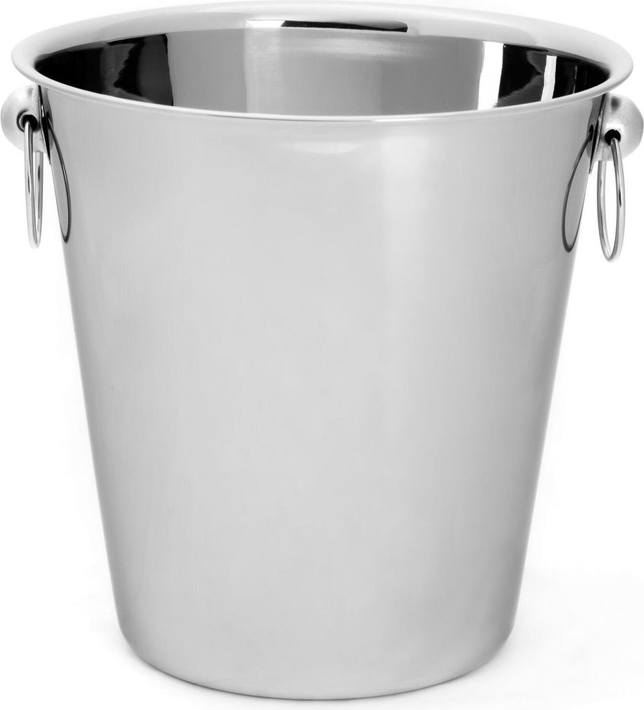 Champagnerkühler / Weinkühler / Eiskübel - Edelstahl - 4 Liter