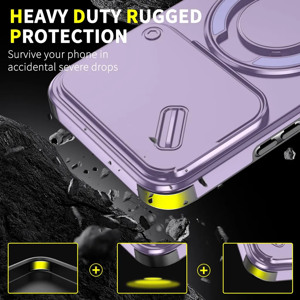 Offerta Cover Xiaomi 15T Pro Viola: Antiurto, Magnetica, Indistruttibile - 7