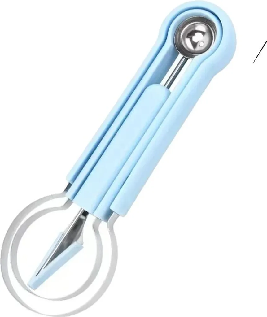 Taglia Anguria Facile Blu | Acciaio Inox per Fette Perfette in Famiglia