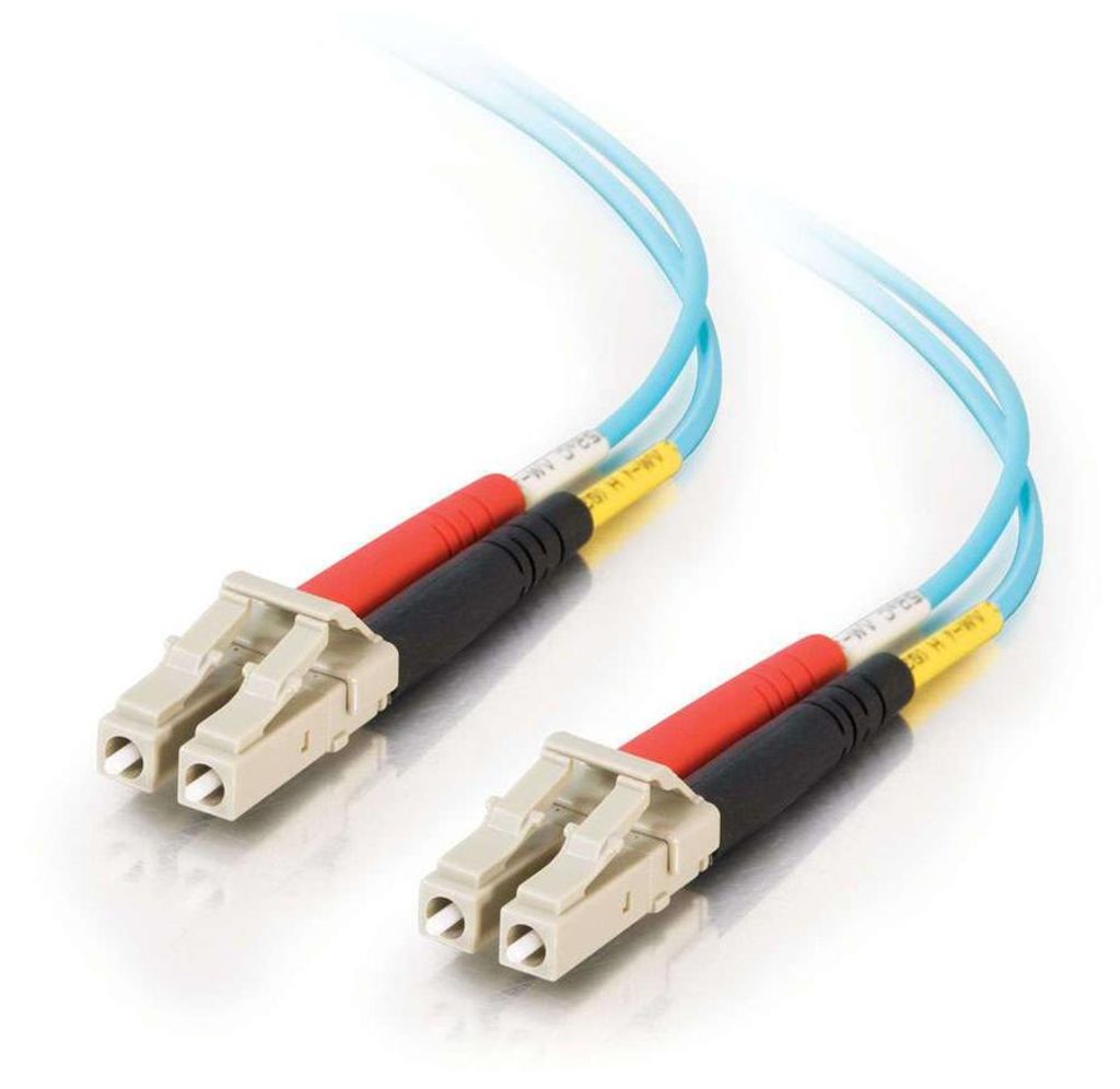 C2G LC-LC 10Gb 50/125 OM3 Duplex Multimode PVC Fiber Optic Produktbild 