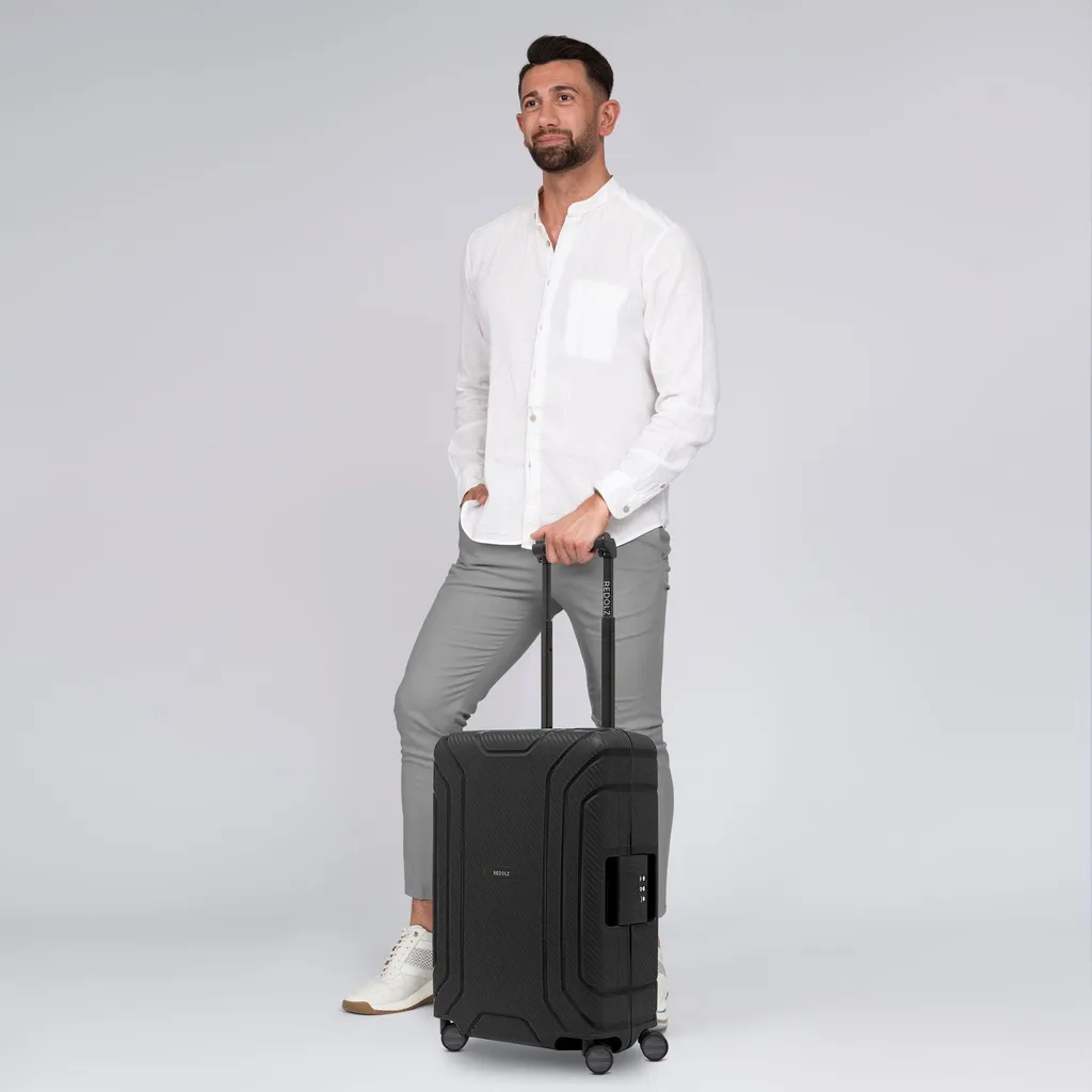 Valise week-end REDOLZ Essentials 15 Trolley noir format cabine 55cm - 5