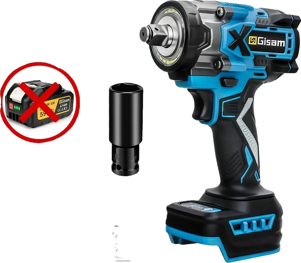 Avvitatore a Massa Battente 900 Nm | Il Re del Cantiere Brushless