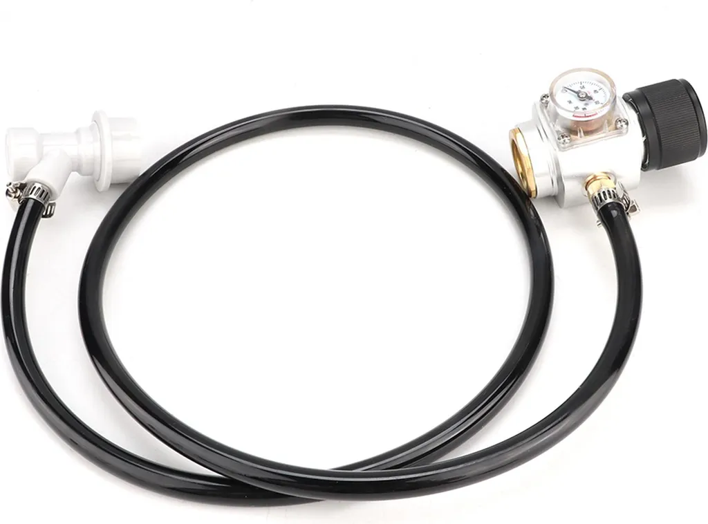 Régulateur de pression CO2 avec manomètre et kit de connexion 5/16in - 5