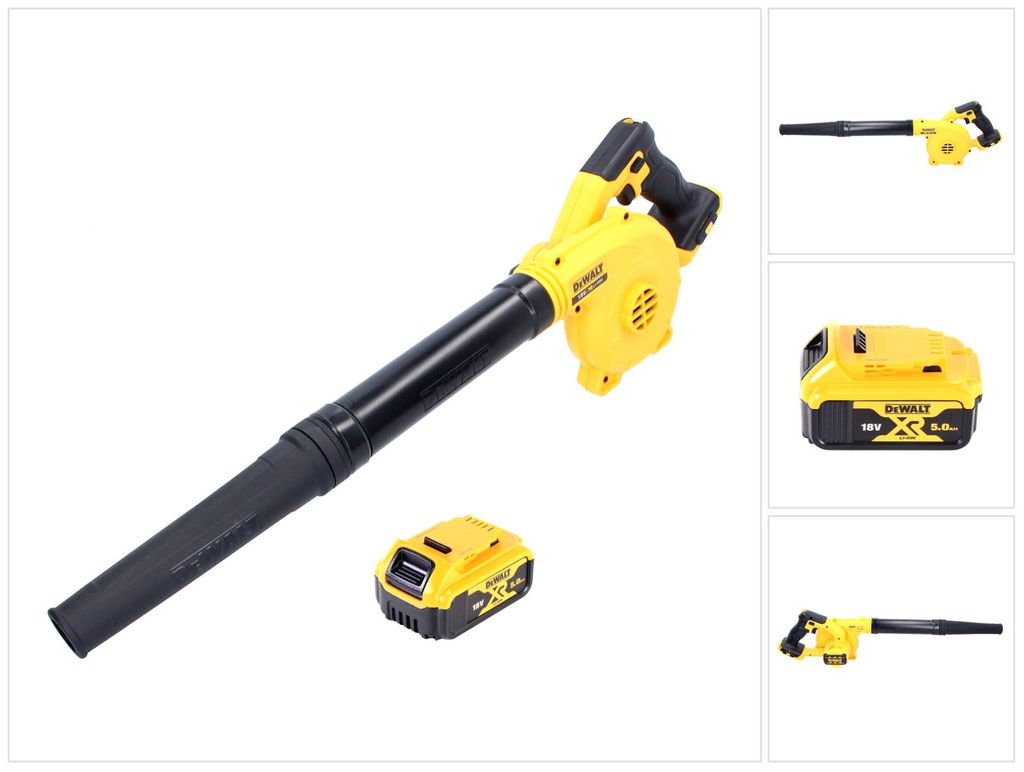 DeWalt DCV 100 N Akku Gebläse / Laubbläser 18 V + 1x Akku Produktbild 
