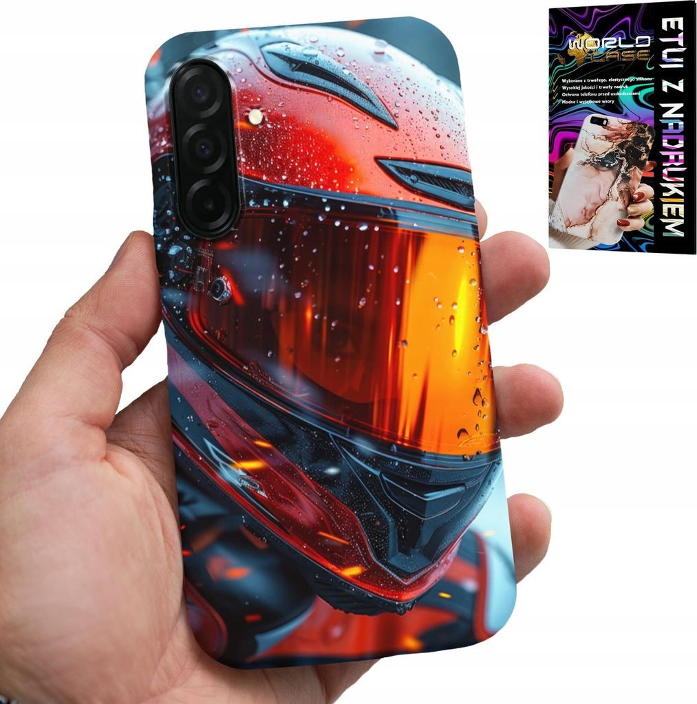 Etui Für Samsung Galaxy A36 5G - Motorrad, Motorradhelm Fan