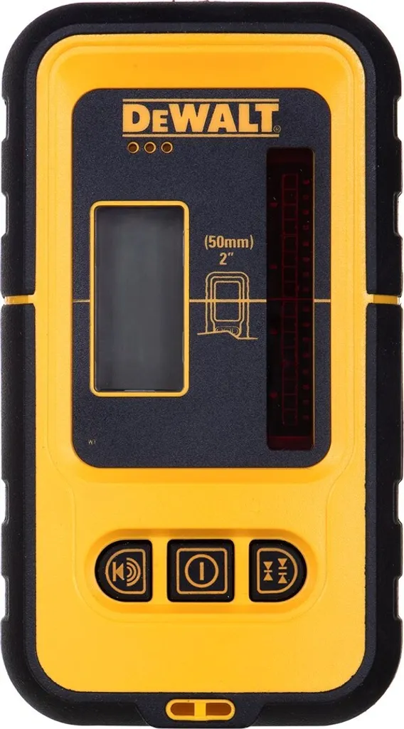Cellule de Réception Laser DeWalt DE0892-XJ avec Support de Mire Pro