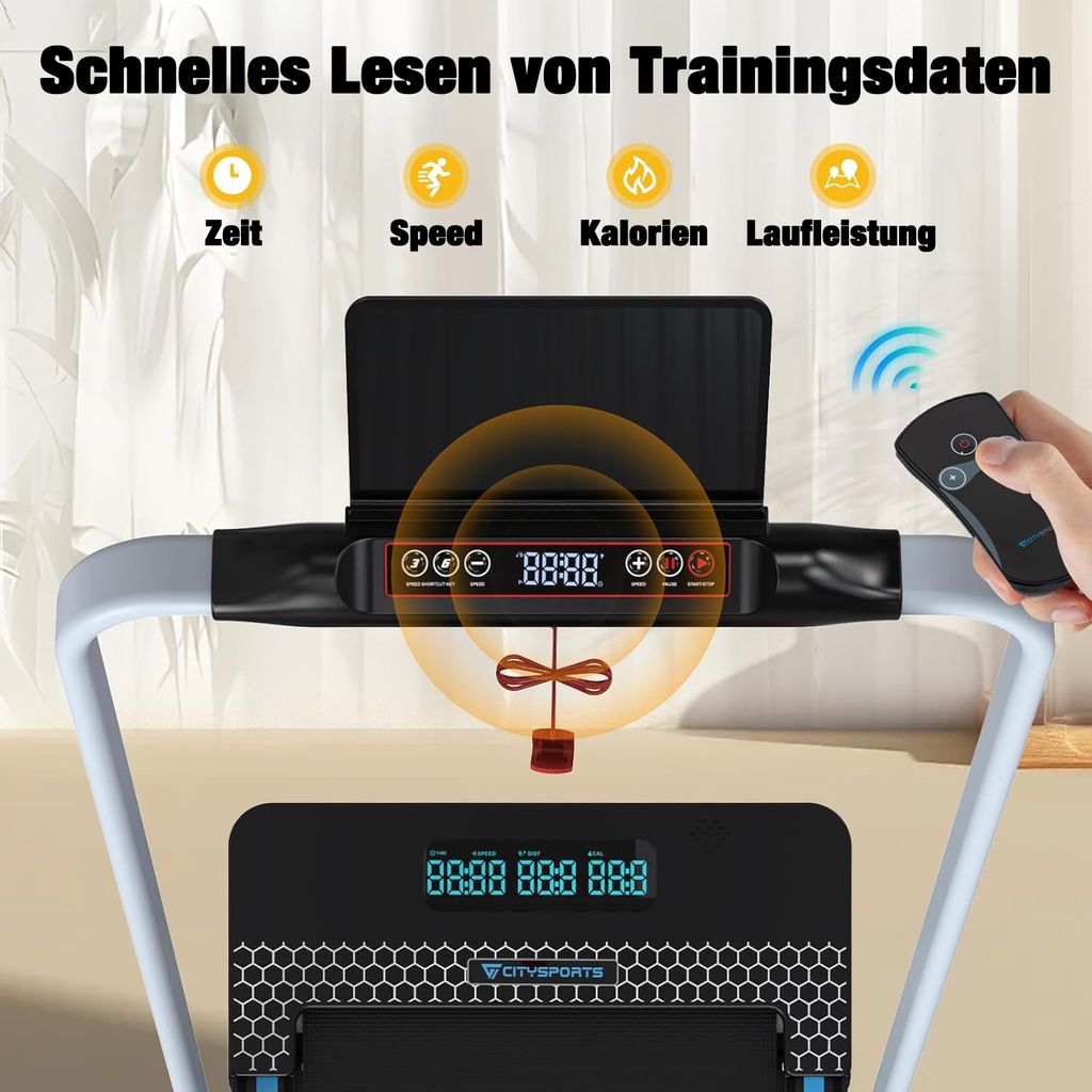Laufband mit Steigung , 1400W Bluetooth-Lautsprecher Produktbild 3