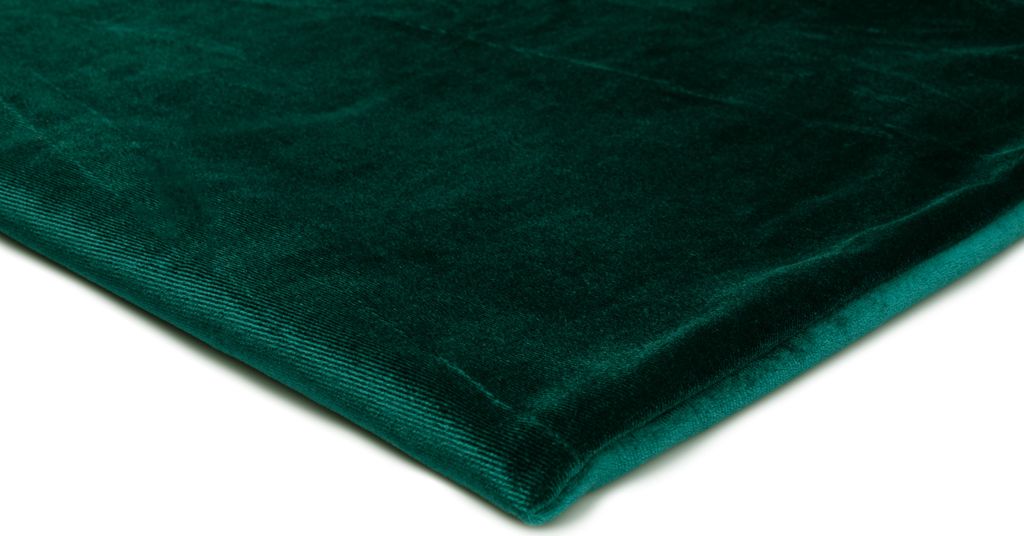 Pannesamt Stoff, Samt, Velours, Velourstoff Dunkles Meer 50 Produktbild 